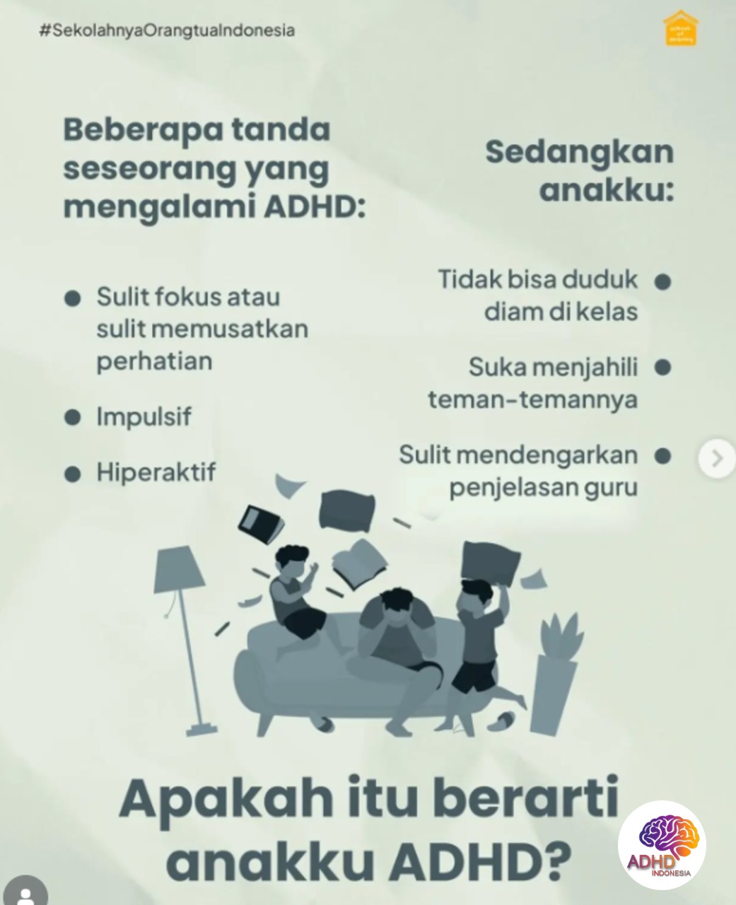 Ciri dan Gejala ADHD pada Anak Usia Dini di Kabupaten Gunungkidul